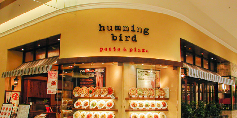 ハミングバード イオンモール石巻店 pasta&pizza humming bird の外観