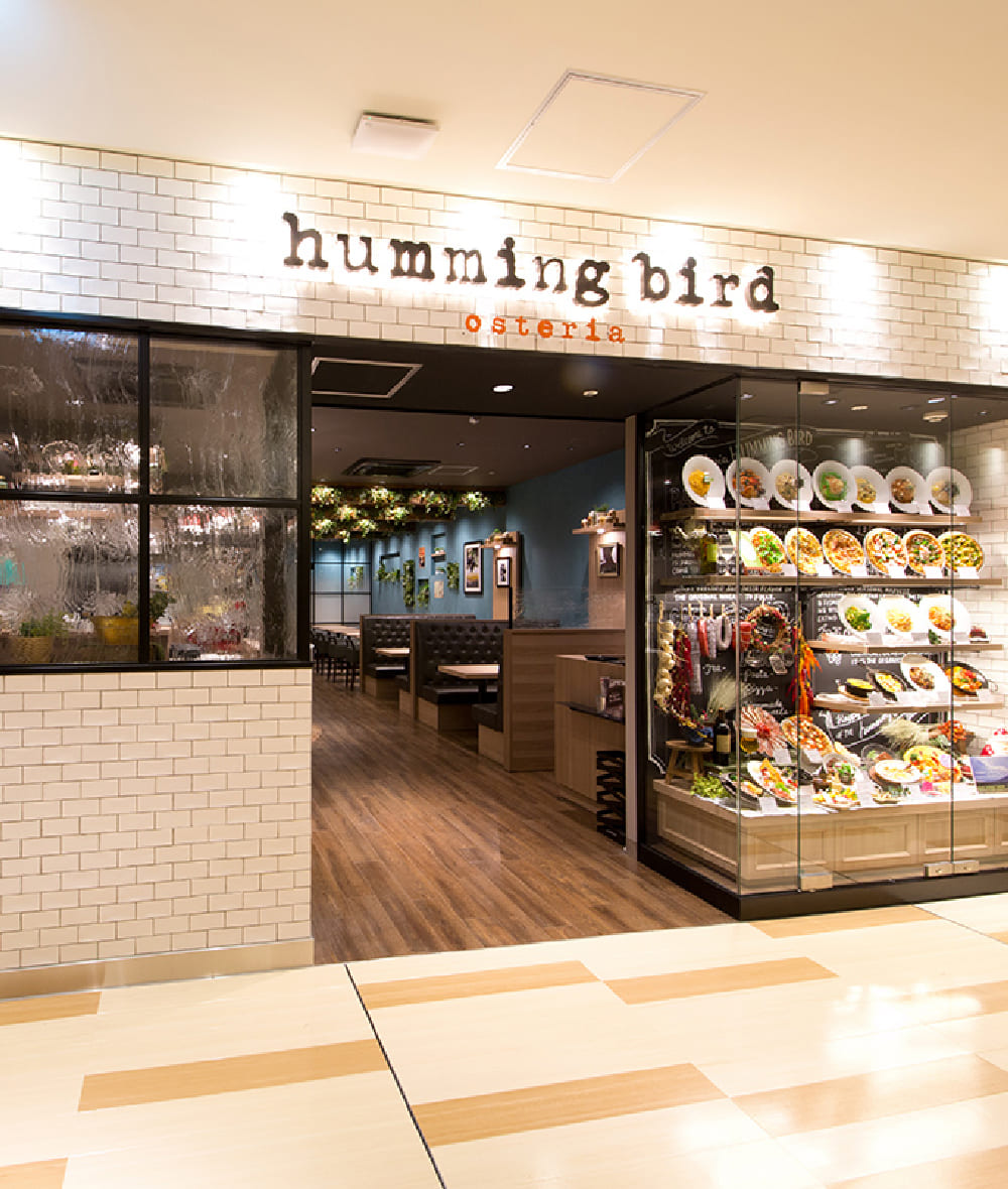 osteria humming bird セルバテラス店の外観